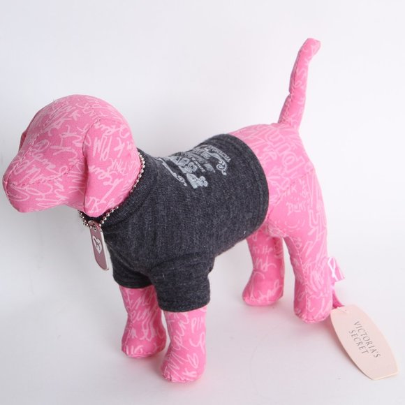 [RARE] Victoria's Secret  PINK - Collectible Puppy with a T-Shirt & Charm - Picture 4 of 12